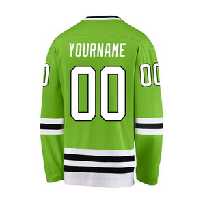 Maillot de hockey sur glace personnalisable pour jeunes et hommes, uniforme d'entraînement personnalisé avec numéro de nom et logo de l'équipe - Product Image 6