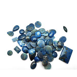 Jaspe Shattuckite Naturel 10-20mm Cabochon Ovale Poire Rectangulaire 206,41 g Lot Iroc Sales Taille Unique Formes Mixtes Pierre Précieuse Non Montée - Product Image 4