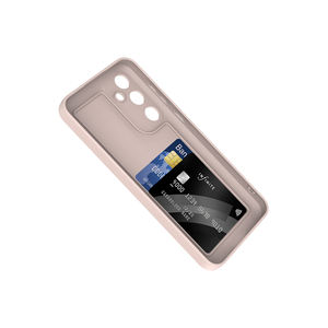 Coque en silicone Netzy SAFA Vitra pour Samsung Galaxy A36, étui gris avec protection de l'appareil photo, porte-cartes, style INS, compatible A13 A14 - Product Image 3