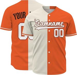 Maillots de baseball 100% polyester de haute qualité les plus populaires pour 2025 broderie personnalisée respirant séchage rapide softball pour hommes - Product Image 6