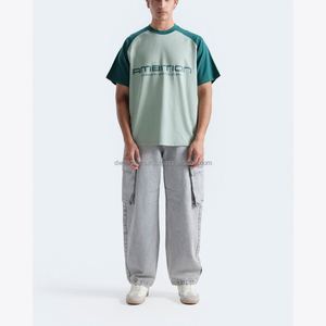 T-shirt personnalisé pour homme 100 % coton à manches courtes, impression numérique, écologique, respirant, décontracté, commande en gros, logo OEM, usine - Product Image 1