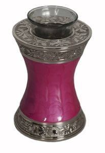 Fournitures funéraires d'urne de crémation de souvenir de lumière de thé en laiton pour l'urne commémorative humaine de cendres - Product Image 4