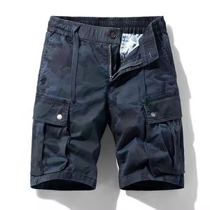 Logo personnalisé été hommes séchage rapide décontracté Cargo Shorts nouvelle marque en plein air mode porter multi-poches extensible caractéristique pour la boxe - Product Image 5