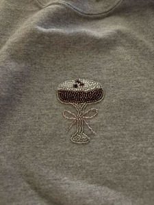 Rosario de Calcedonia Aqua con Dije de Moneda, Cadena de Piedras Preciosas Naturales, Joyería de Oro de 18K con Alambre de Latón Envuelto en Cuentas - Product Image 5