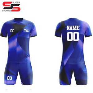 Ensemble d'uniformes de football de haute qualité/Kits de football d'équipe uniformes de football sublimés à séchage rapide avec logo personnalisé - Product Image 1