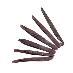 Pince à épiler à pointe inclinée diamantée Pince à épiler cosmétique multicolore de haute qualité Fournisseurs de gros Pince à épiler à sourcils - Product Image 4