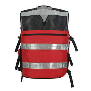 Dernière conception fabriquée en usine de gilet de sécurité de haute qualité gilet réfléchissant gilet de protection des vêtements de travail à vendre - Product Image 5