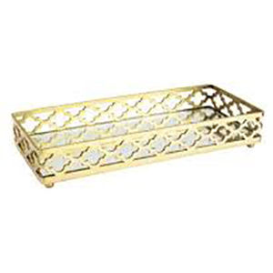 Décoration de plateau en métal et en verre de conception nordique moderne de conception européenne de cuisine pour la table - Product Image 5