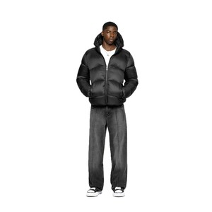 <b>Winter</b> Fashion Waterproof Lightweight Hooded Bubble Man Jacket <b>Thick</b> Warm Insulated Puffer <b>Coat</b> with Custom Embroidery Logo - Product Image 6