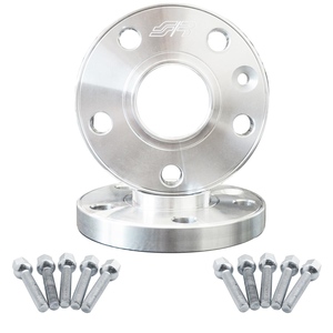 Espaciadores de rueda de 2 piezas de 10 mm 5x112 57.1 con pernos esféricos - Product Image 1