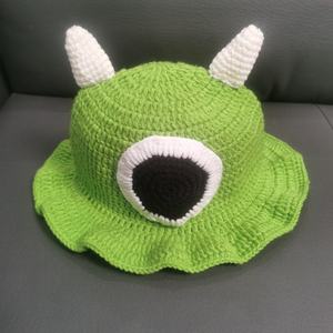Chapeau Bob en Crochet Personnalisé pour Adulte, Motif Fraise Rouge, Vache et Monstre Grenouille, pour Usage Quotidien et Fêtes, pour Femme - Product Image 4
