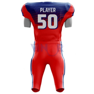 Uniformes de fútbol americano de poliéster 100% para adultos y clubes juveniles, conjuntos de Jersey y pantalón a juego personalizados, uso deportivo - Product Image 3