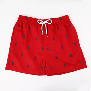 Haute qualité personnalisé maille Shorts hommes Designer imprimé toile épaisse cordon Logo poches respirant Gym basket-ball équipement d'entraînement - Product Image 5