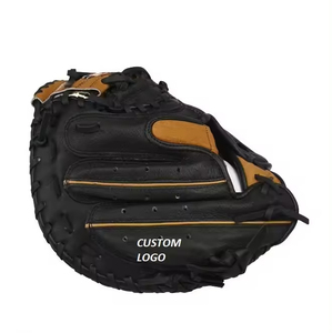 2024 haute qualité en cuir véritable sur mesure Baseball Softball gants Fielding Baseball gants frappeurs gants - Product Image 6