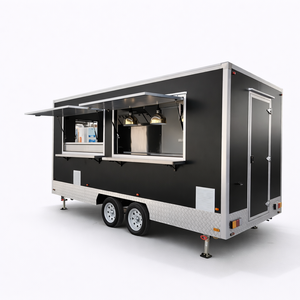 Remorque alimentaire remorquable en acier inoxydable de 10 pieds à 4 roues, résistante à la rouille, avec équipement de cuisson personnalisé pour la restauration extérieure - Product Image 6