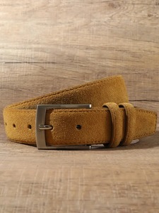 Cinturones de cuero genuino de moda de negocios hebilla desdentada cinturón informal regalo ajustable personalizado - Product Image 5