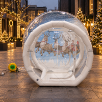Tente bulle transparente gonflable portable en PVC pour enfants, fête, jardin, événement, décoration de Noël en extérieur