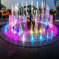 Fontaine musicale à eau dansante pour parc aquatique, LED RGB haute luminosité, étanche IP68, best-seller