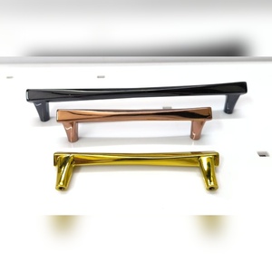 Tiradores de Cajones Curvos Elegantes, Tiradores de Muebles, Tiradores de Puertas de Armarios de Cocina, Fabricante Mayorista, Proveedor, Fábrica - Product Image 4