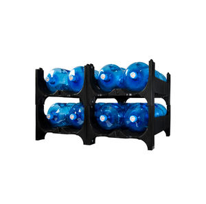 Offre Spéciale sur des supports en plastique polypropylène (PP) de qualité supérieure pour la distribution et le stockage de bouteilles d'eau de 5 gallons - Product Image 1