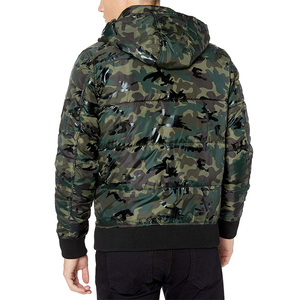 Chaqueta Clásica Unisex de Invierno con Cremallera, Capucha, Impermeable, Transpirable, Ligera, de Tela de Lana, Diseño para Exteriores, Suave y Cómoda, con Logotipo Frontal - Product Image 2