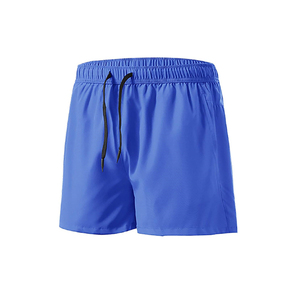 2025 <b>Men's</b> Quick-Drying <b>Mesh</b> Sports <b>Shorts</b> Elastic Waist Joggers Fitness Athletic Workout Gym <b>Shorts</b> Plain Dyed Technique - Product Image 2