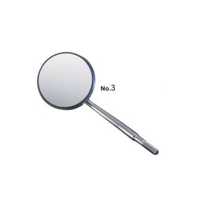 Vente en gros N ° 3 Miroirs dentaires en acier inoxydable Équipement de classement manuel antirouille pour nettoyage de la bouche pour instruments d'hygiène buccale - Product Image 1