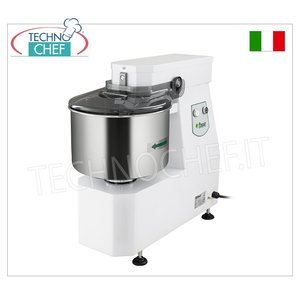 Mélangeur spiral automatique FIMAR 38 kg avec tête fixe et bol de 42 L pour boulangerie et restaurant - Composants moteur neufs et d'occasion inclus - Product Image 1