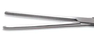 Pinzas hemostáticas rectas Crile de 10 \ ", Herramienta de sujeción quirúrgica de bloqueo de precisión Manual, OEM de acero inoxidable de alta calidad - Product Image 4