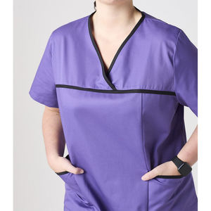 Haut de blouse médicale personnalisé, uniformes d'hôpital, blouses avec couleur personnalisée - Product Image 6