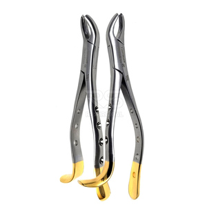 Fórceps de extracción dental personalizados Raíces de incisivos inferiores, herramienta manual de acero inoxidable Instrumentos quirúrgicos dentales - Product Image 1