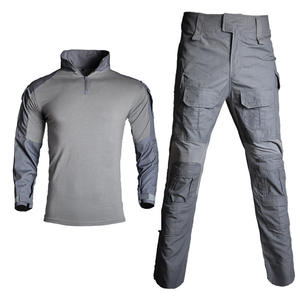 Men's Breathable Camouflage Hunting Suit Knitted Outdoor Uniforms with Comfortable <b>Camo</b> Clothing - Product Image 4