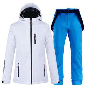 2024 traje de esquí de invierno para hombre, conjunto de Snowboard con aislamiento marrón cálido para exteriores, monos de esquí para hombre, traje de esquí de una pieza impermeable 20000 + Hoo - Product Image 4