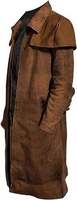 Manteau long en cuir véritable noir respirant pour homme SWIFT FUSION, trench-coat gothique, veste de motard, coupe-vent punk, vêtement d'extérieur, taille XL