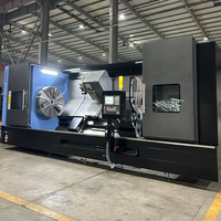 Tour CNC TCK700-1500 Machine lit oblique tournant tourelle centrale 12 Stations GSK/FANUC contrôle pour le tournage de fraisage des métaux