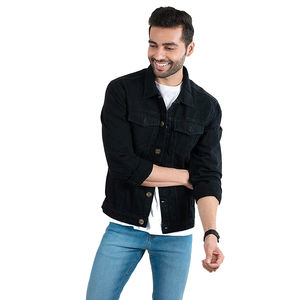 Chaqueta Vaquera para Hombre, Cuello Alto, Reversible, Diseño Urbano de Invierno, Alta Calidad, Transpirable, OEM - Product Image 4