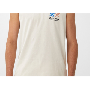 Canotta da uomo in 100% cotone Tbar Muscle Tank Top bianca XX-Large con cappuccio, gilet da palestra per bodybuilding, abbigliamento sportivo a compressione per allenamento - Product Image 3