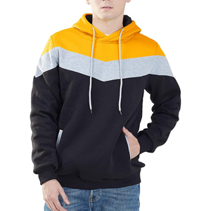เสื้อฮู้ดดี้โอเวอร์ไซส์แบบสวมหัว ระบายอากาศได้ดี ปักโลโก้ตามสั่ง ดีไซน์เป็นมิตรกับสิ่งแวดล้อม สำหรับผู้ชาย สีพื้น สไตล์ลำลอง - Product Image 4