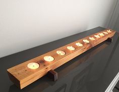 Elegant Wooden <b>Candle</b> <b>Holder</b> for Tea Light <b>Candles</b> Perfect for Dining Rustic Wooden Tea Light <b>Holder</b> <b>Concrete</b> Unique <b>Candle</b> Jar - Product Image 4