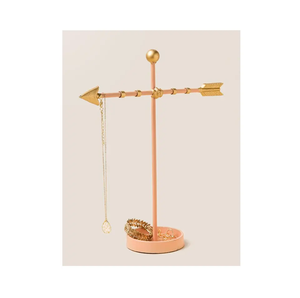 Présentoir à bijoux en laiton de qualité supérieure au look luxueux support en fil de laiton poli or brillant Mordent Look At Low cost - Product Image 4