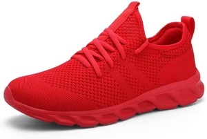 Zapatillas Deportivas Cómodas para Exteriores, Primavera, Verano, Otoño, Parte Superior de Malla Transpirable, Plantilla Acolchada, Fuerte Tracción, Diseñadas para - Product Image 3