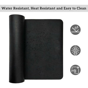 Tapete de Escritorio de Cuero Genuino Premium, Superficie de Escritura Duradera, a Prueba de Olores y Polvo, Cubierta Protectora Elegante LMD-0161 - Product Image 3