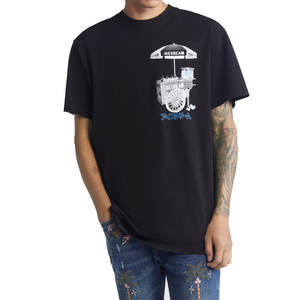 เสื้อยืดผ้าฝ้ายสำหรับผู้ชายเสื้อยืดโอเวอร์ไซส์สำหรับมืออาชีพมีโลโก้ตามสั่ง - Product Image 5