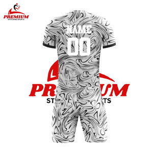 Club Soccer Jersey Printed Breathable Lightweight Short Sleeve Custom Design Low MOQ Fast Delivery Verified Supplier Men's - Product Image 4