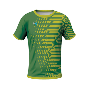Custom Design Anti-Bacterial Short Sleeve Polyester Sportswear Fashion Sublimation Printed Tee Set - Product Image 2