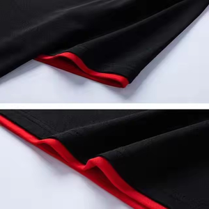 Personnaliser l'usine Ensemble short pour hommes 100% coton T-shirts et short Ensemble Streetwear d'été T-shirt à col rond Survêtement pour OEM - Product Image 5