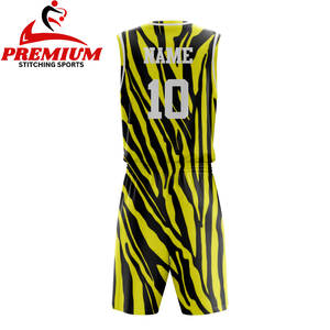 Conjunto de Uniforme de Baloncesto, Uniformes Juveniles, Diseño Personalizado, Camiseta de Baloncesto, Uniforme de Baloncesto de Talla Grande - Product Image 2