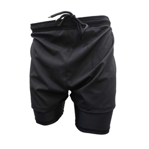 High Quality Custom Logo Men's Mid Waist Gym <b>Shorts</b> Casual Breathable Elastic Solid Pattern Running Low Price Wholesale Sale - Product Image 1
