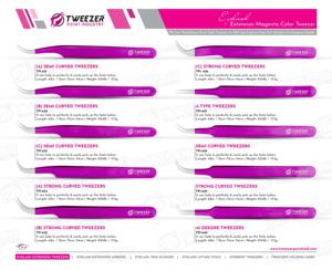 Pinzas para Pestañas con Empaque Personalizado, Extensibles, al por Mayor, Agarre Fuerte y Suave, Alta Precisión para Profesionales - Product Image 6