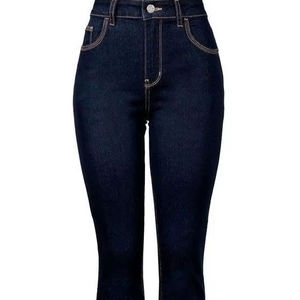 Jeans de Mezclilla para Mujer, Corte Boyfriend, Cintura Media, Transpirables, Lavado Oscuro, Estilo Casual Holgado, Verano, Streetwear, Alta Calidad, Y2K - Product Image 1